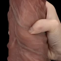 DILDO 10.5'' DUAL LAYERED SILICONE COCK XXL