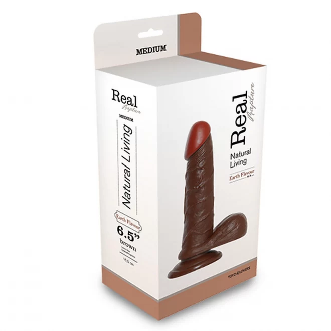 Dildo z przyssawką Real Rapture 6.5 Inch (2 kolory)