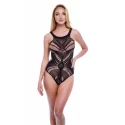 BACI JACQUARD BODYSUIT BLACK, OS