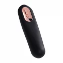 Unrealistic vibrator WANAME D-SPLASH TSUNAMI, silicone, black, 18.3 cm