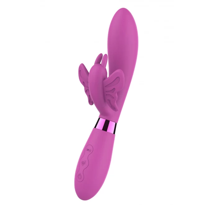 Wibrator ze stymulacją łechtaczki ToyJoy Farfalla