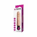 A-TOYS Realistic Vibrator with heating, TPE, 12 Modes, bendable, recharble