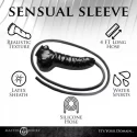 Nakładka na penisa z wężem 122 cm do zabaw z pissingiem Master Series - Guzzler Realistic Latex Penis Sleeve with Hose