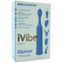 Wibrator z 7 nasadkami Doc Johnson iVibe Select iQuiver