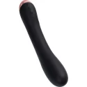 Unrealistic vibrator WANAME D-SPLASH STREAM, silicone, black, 21 cm