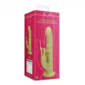 Ultra soft silicone rotating rabbit vibrator - spring sage