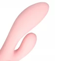 Ultra soft silicone g-spot vibrator - cherry chiffon