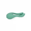 Ultra soft silicone pointed cock ring - blue grass