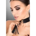 KINKY DIVA TEASING TASSEL COLLAR SILVER
