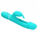 PRETTY LOVE - Kampas Rabbit 3 in 1, multifunction vibrator with tongue violet