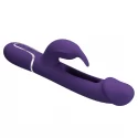 PRETTY LOVE - Kampas Rabbit 3 in 1, multifunction vibrator with tongue violet