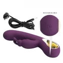 PRETTY LOVE - Liam purple, 12 vibration functions Mobile APP Long-distance Control