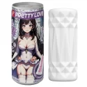 PRETTY LOVE - Masturbator, Super soft material TPR /ABS