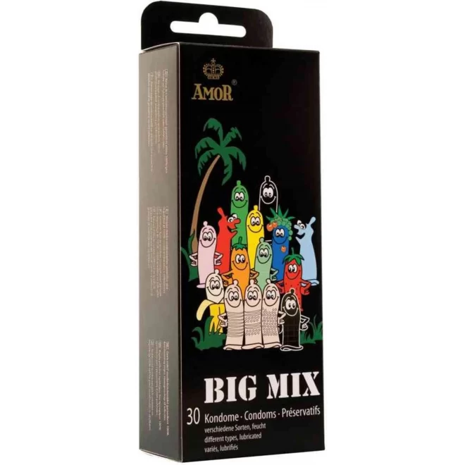 Prezerwatywy Amor Big Mix 30szt.