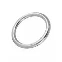 Pierścień Stainless Steel Round Cock Ring 6 mm x 50 mm