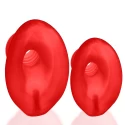 Oxballs - glowhole-1 hollow buttplug with led light large red