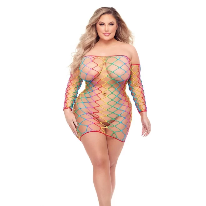 TASTE THE RAINBOW DRESS & SLVS, QUEEN