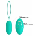 PRETTY LOVE - JENNY Dream chaser 1, Green, Wireless remote control 12 vibration functions