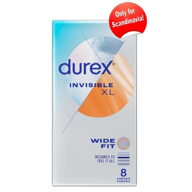 Prezerwatywny Durex Invisible XL