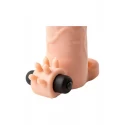 VIRGITE S5 REALISTIC VIBRATING PENIS SLEEVE S5 19 CM FLESH