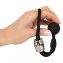 Ring na penisa z ciężarkiem Rebel heavy rope cock with ball