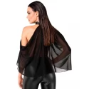 Tiulowy Top Noir Handmade