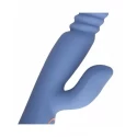 Rotating beads and thrusting rabbit vibrator