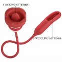 Romance Alyss Tongue Stimulator Red