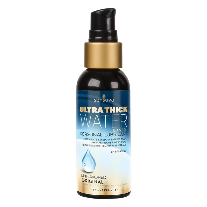 SENSUVA ULTRA–THICK WATER-BASED PERSONAL LUBRICANT ORIGINAL UNFLAVORED 57ML