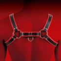 VIRGITE MAN BONDAGE BODY HARNESS MOD. 1 BLACK