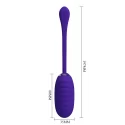 PRETTY LOVE - KIRK Super Soft Silicone, 12 vibration functions