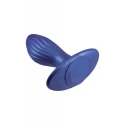 NMC 4.5 INCH SILICONE ANAL PLUG METALLIC BLUE