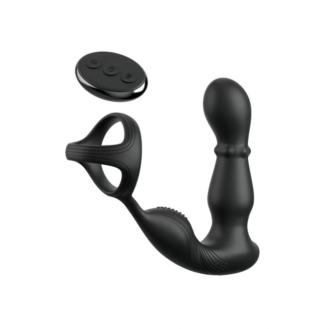 Stymulator prostaty z ringiem na penisa Ass-Gasm Slide & Glide Anal Fantasy