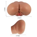 LUNA, Double-entry masturbator's realistic vagina or anus