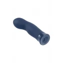 NMC 5 INCHRECHARGEABLE SILICONE 10 FUNCTIONS SPEED VIBRATOR BLUE