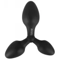 Black velvets triple butt plug
