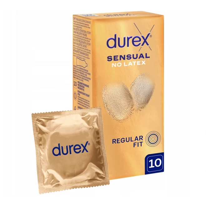 Durex prezerwatywy sensual no latex 10 szt