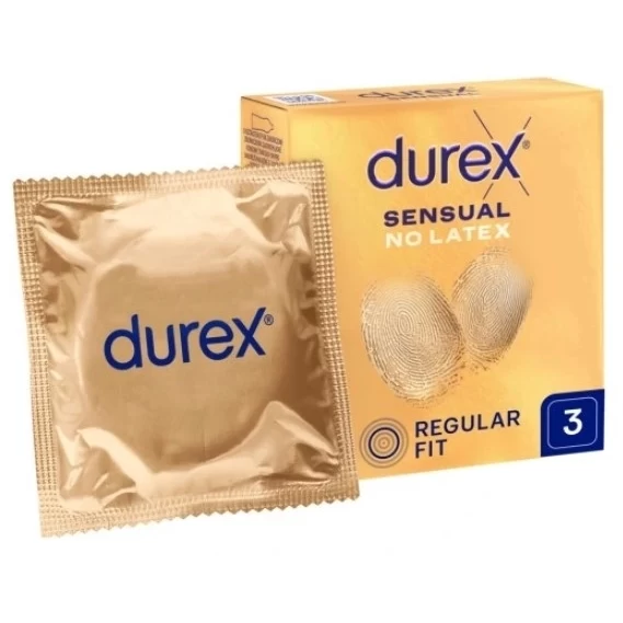 Durex prezerwatywy sensual no latex 3 szt