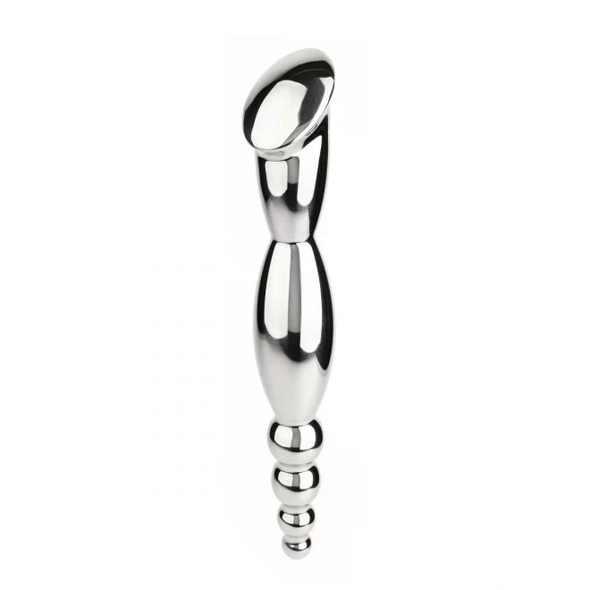 Dwustronne dildo Mr. Steel Classic Wand