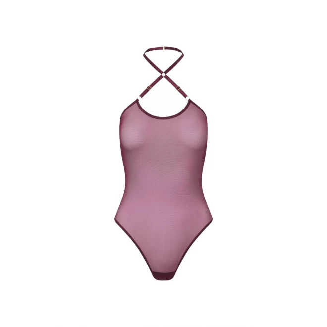 Promees batty burgundy body xs/s