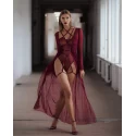Promees batty burgundy body xs/s