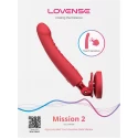 Lovense wibrujące dildo mission 2