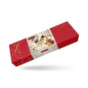 Liebe seele pejcz kinbaku ukiyoe red rosy leather flogger whip