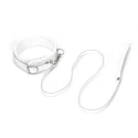 Liebe seele obróżka ze smyczą fuji white collar with leash