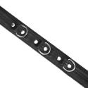 Liebe seele obróżka ze smyczą black bond collar with leash