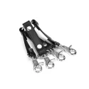 Liebe seele uprząż bondage black bond hogtie
