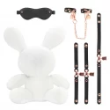 Rabbit bondage - velvet - large