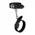 Lockink kajdanki ankle and wrist cuffs set black