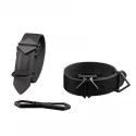 Lockink kajdanki ankle and wrist cuffs set black