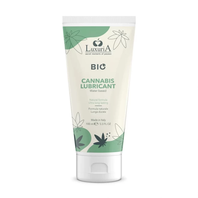 Lubrykant na bazie wody IntimateLine luxuria bio cannabis 100 ml
